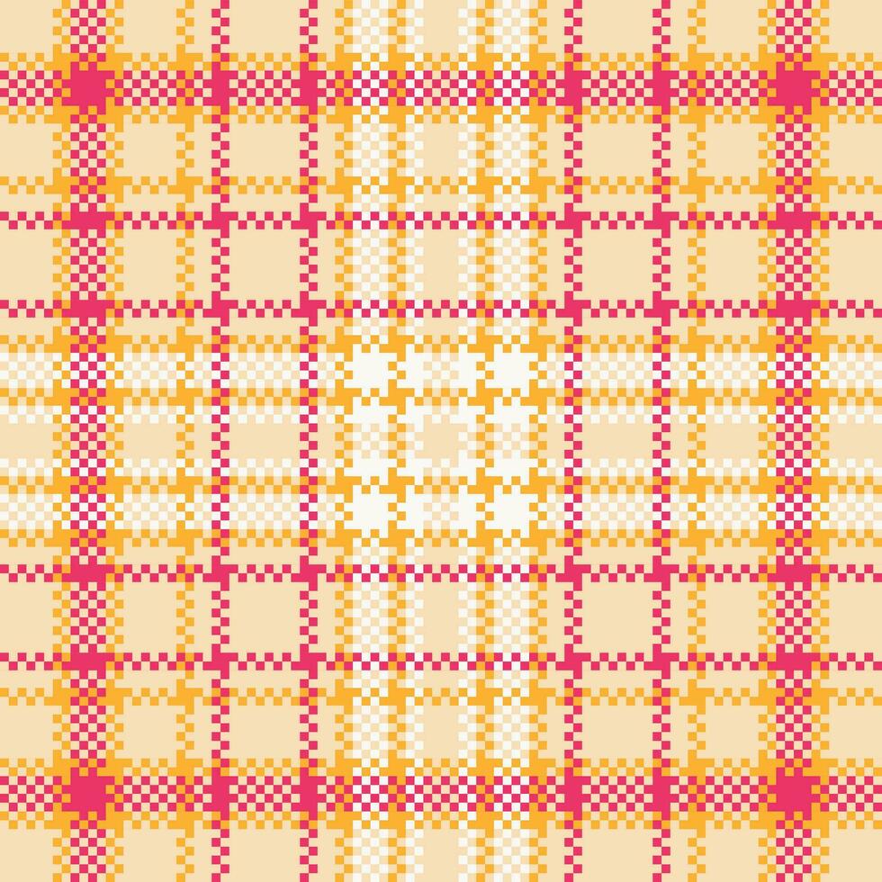 Plaid Pattern Seamless. Abstract Check Plaid Pattern Traditional Scottish Woven Fabric. Lumberjack Shirt Flannel Textile. Pattern Tile Swatch Included. vector