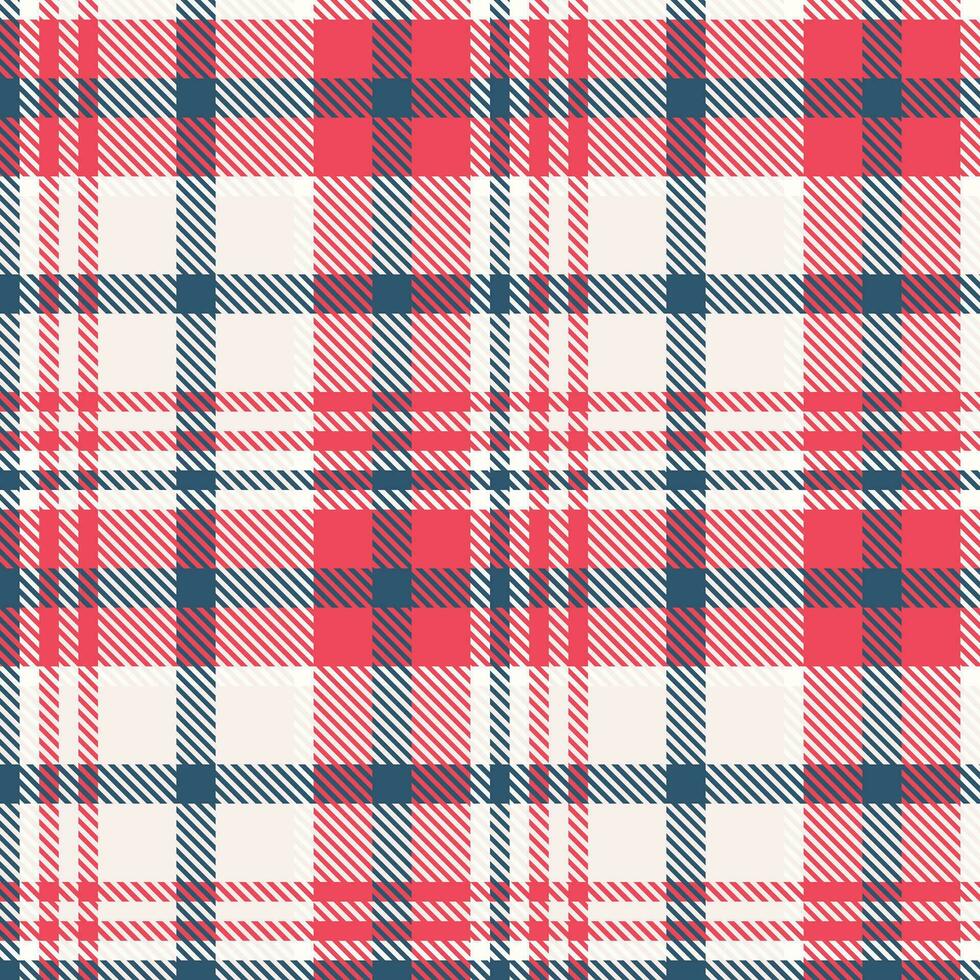 Tartan Plaid Pattern Seamless. Classic Scottish Tartan Design. Template for Design Ornament. Seamless Fabric Texture. Vector Illustration