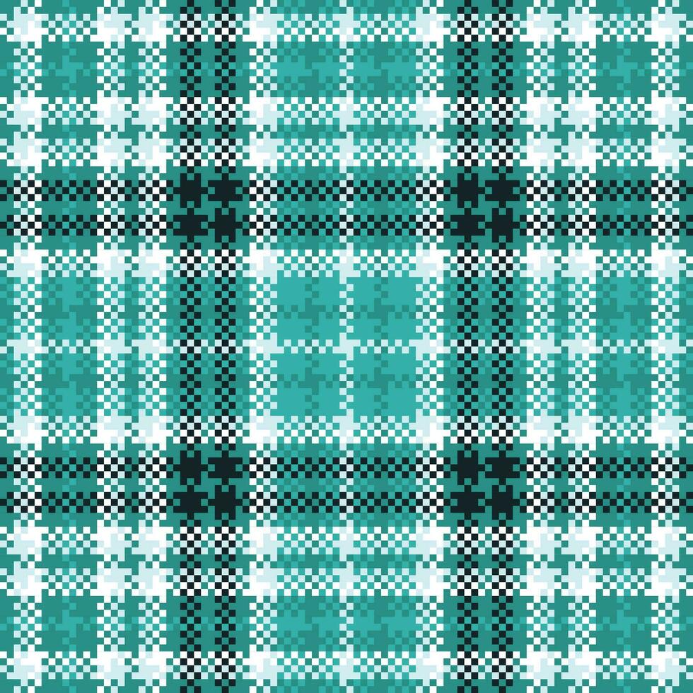 Tartan Pattern Seamless. Pastel Scottish Plaid, Template for Design Ornament. Seamless Fabric Texture. vector