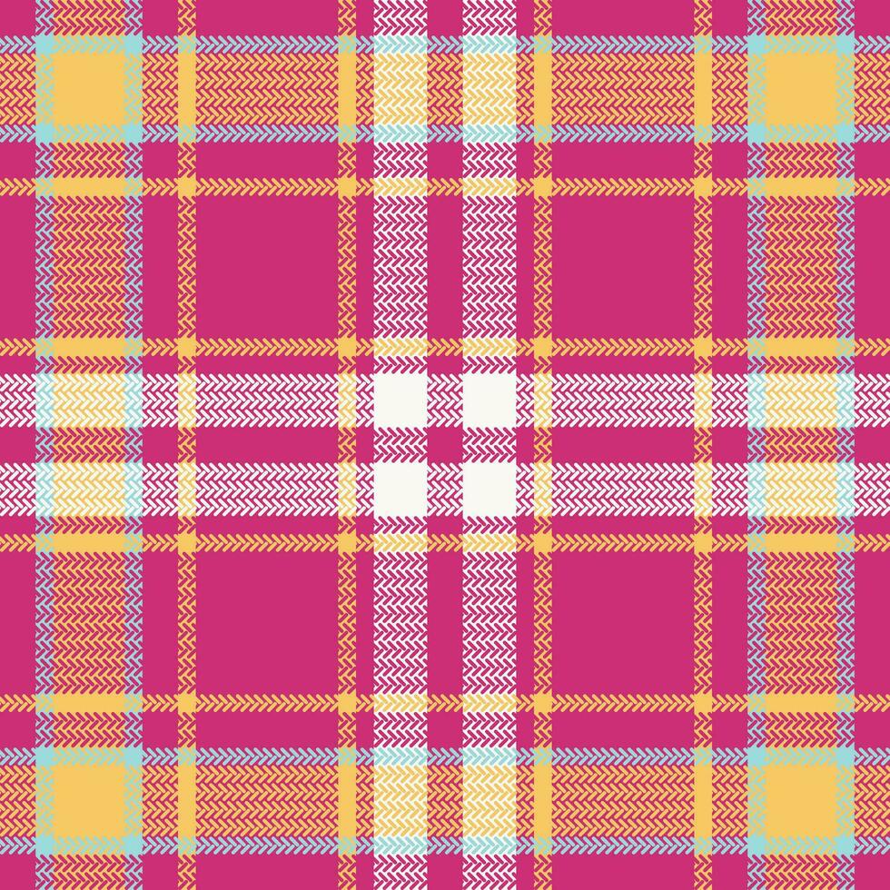 Scottish Tartan Seamless Pattern. Traditional Scottish Checkered Background. Traditional Scottish Woven Fabric. Lumberjack Shirt Flannel Textile. Pattern Tile Swatch Included. vector