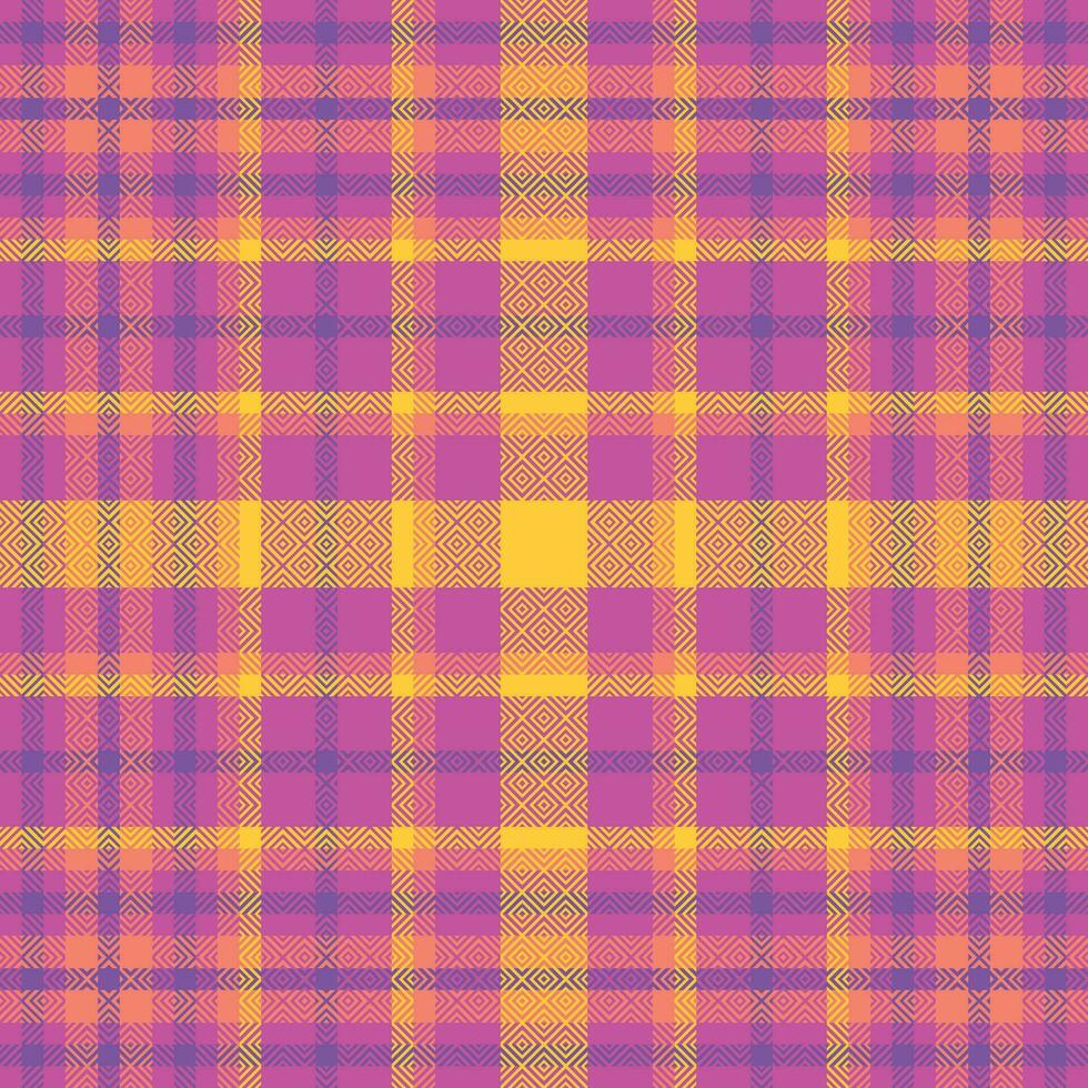 Tartan Plaid Vector Seamless Pattern. Scottish Plaid, Seamless Tartan Illustration Vector Set for Scarf, Blanket, Other Modern Spring Summer Autumn Winter Holiday Fabric Print.