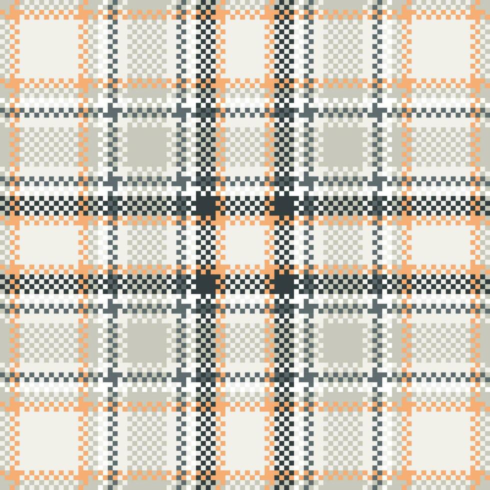 Tartan Seamless Pattern. Sweet Pastel Plaids Pattern Template for Design Ornament. Seamless Fabric Texture. vector