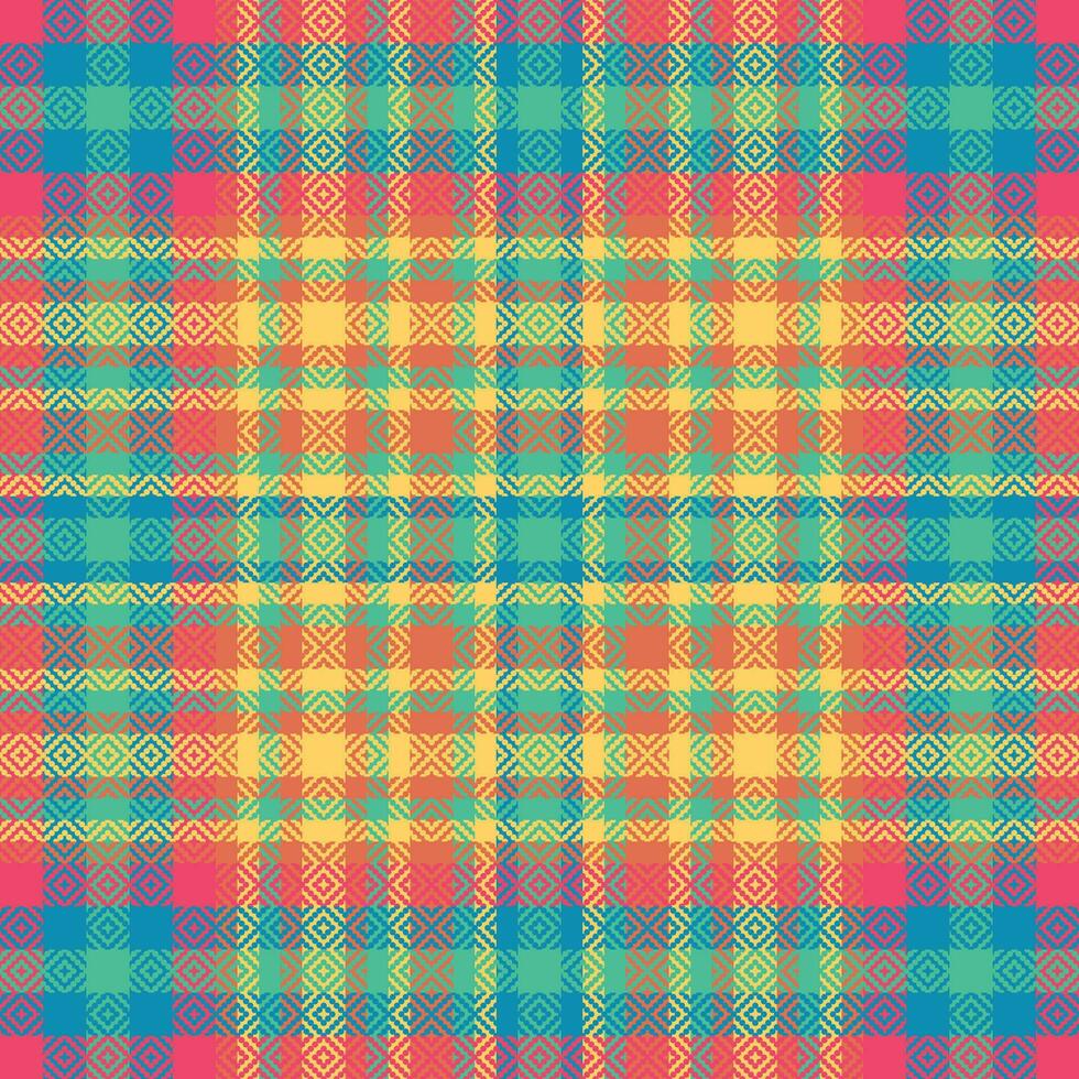 Scottish Tartan Plaid Seamless Pattern, Tartan Plaid Pattern Seamless. Template for Design Ornament. Seamless Fabric Texture. Vector Illustration