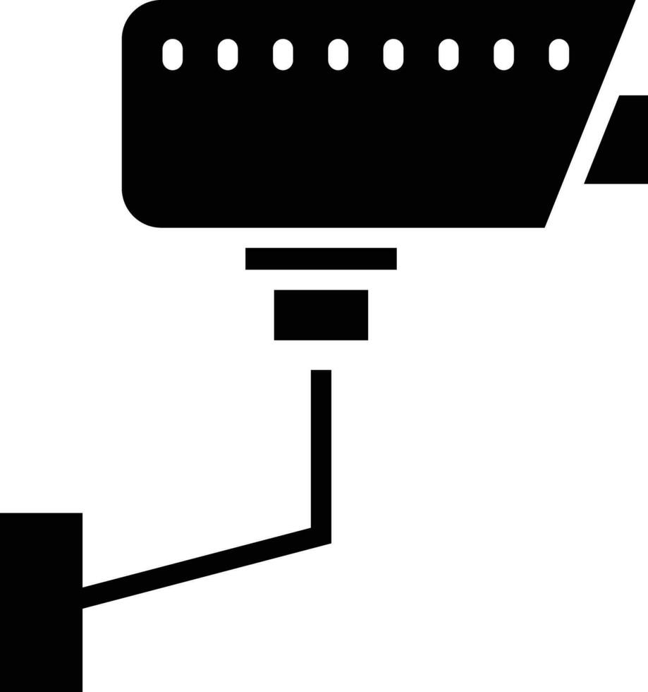 surveillance solid and glyph vector illustration