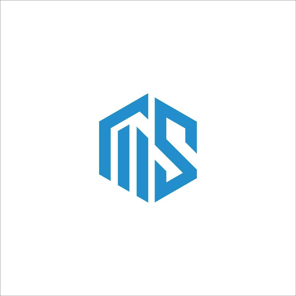 Initial letter ws logo or sw logo vector design template