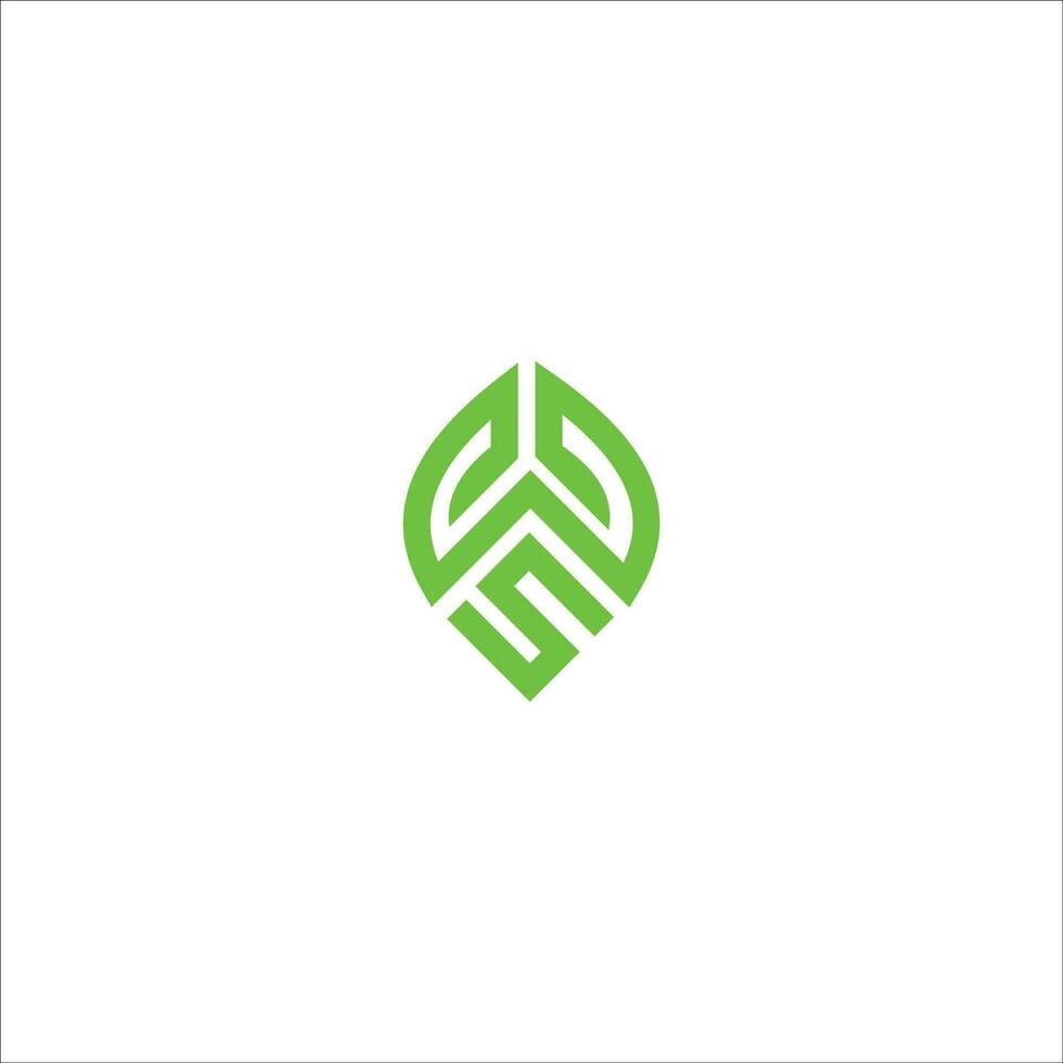 Initial letter ws logo or sw logo vector design template