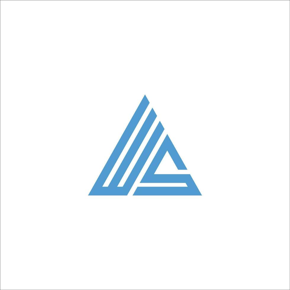 Initial letter ws logo or sw logo vector design template