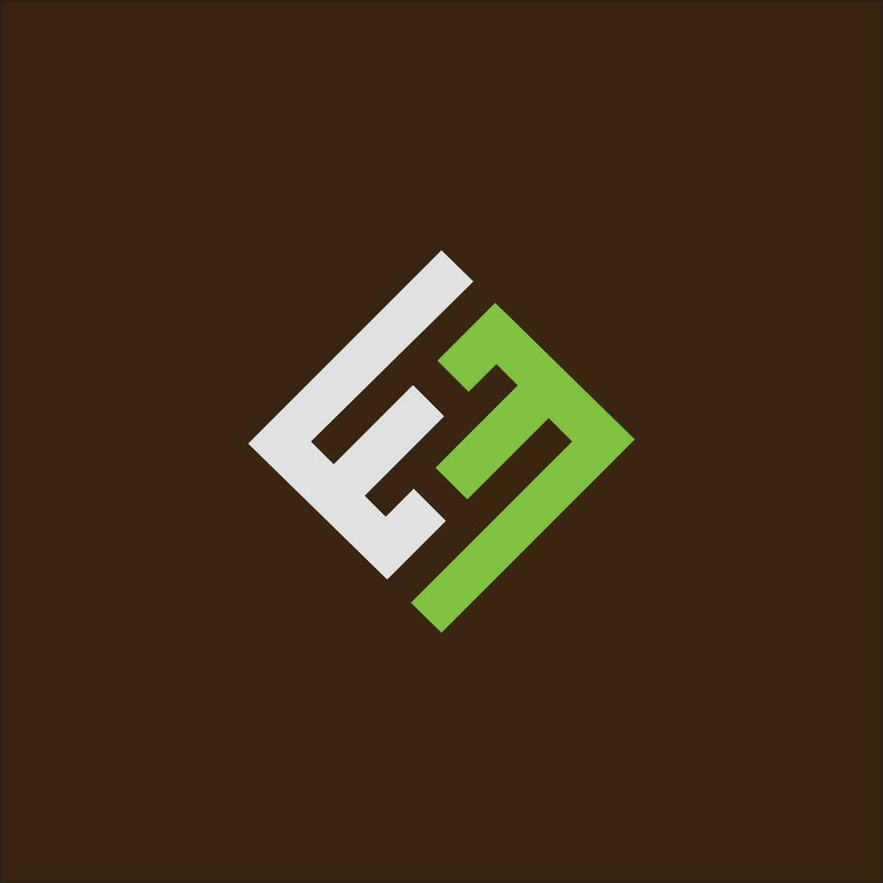 Initial letter wm logo or mw logo vector design template
