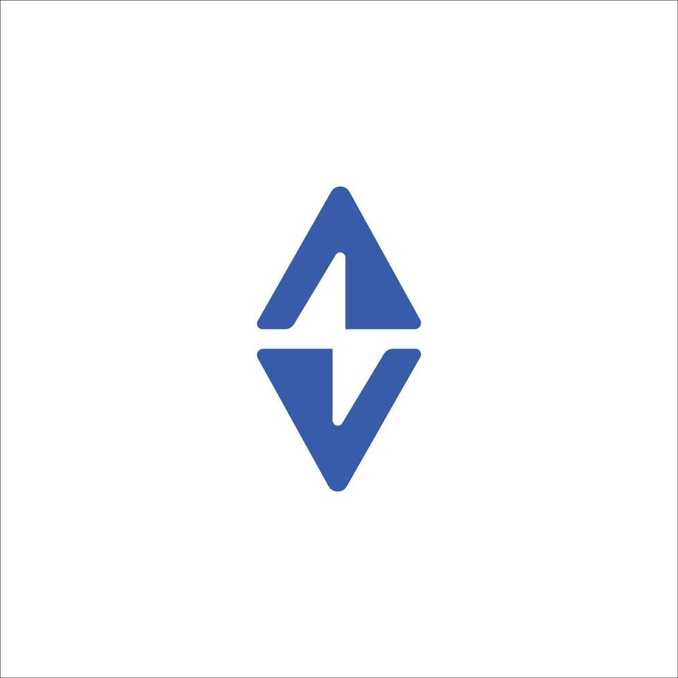 Initial letter va logo or av logo vector design template