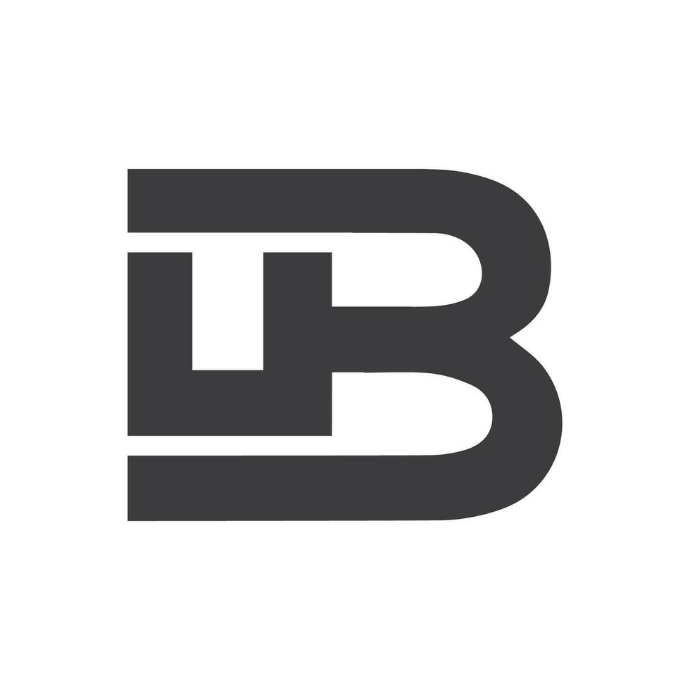inicial letra ub logo o bu logo vector diseño modelo