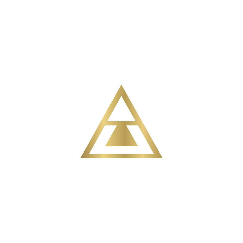 Alphabet Initials logo AU, UA, A and U vector