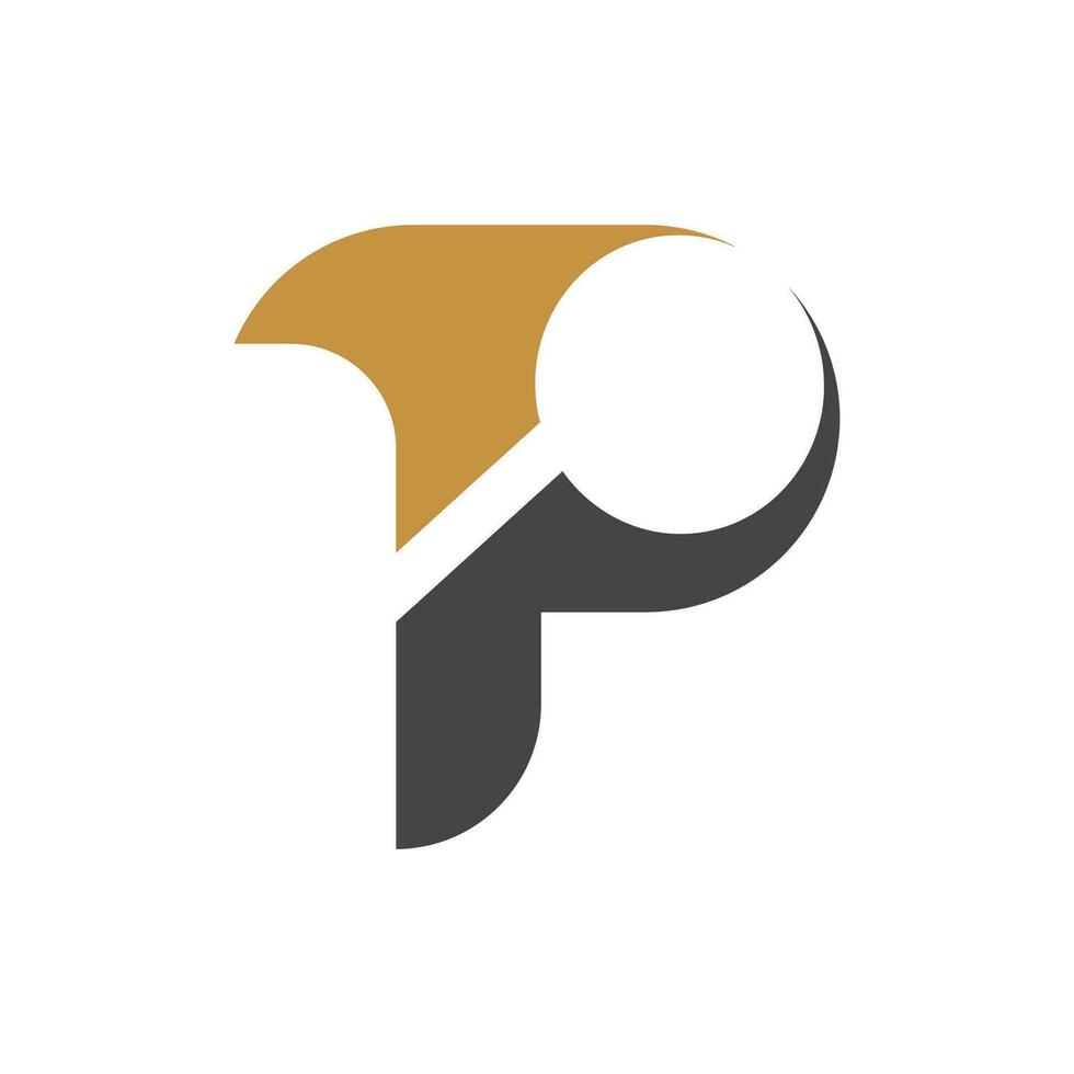 Creative abstract letter pt logo design. Linked letter tp logo design. vector