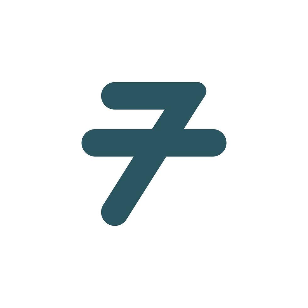 Initial letter tf logo or ft logo vector design template