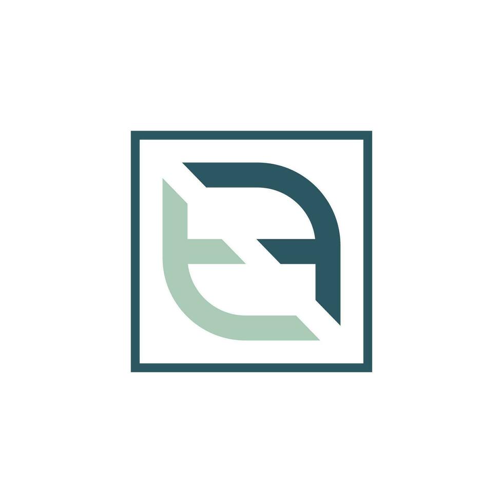 Initial letter tf logo or ft logo vector design template