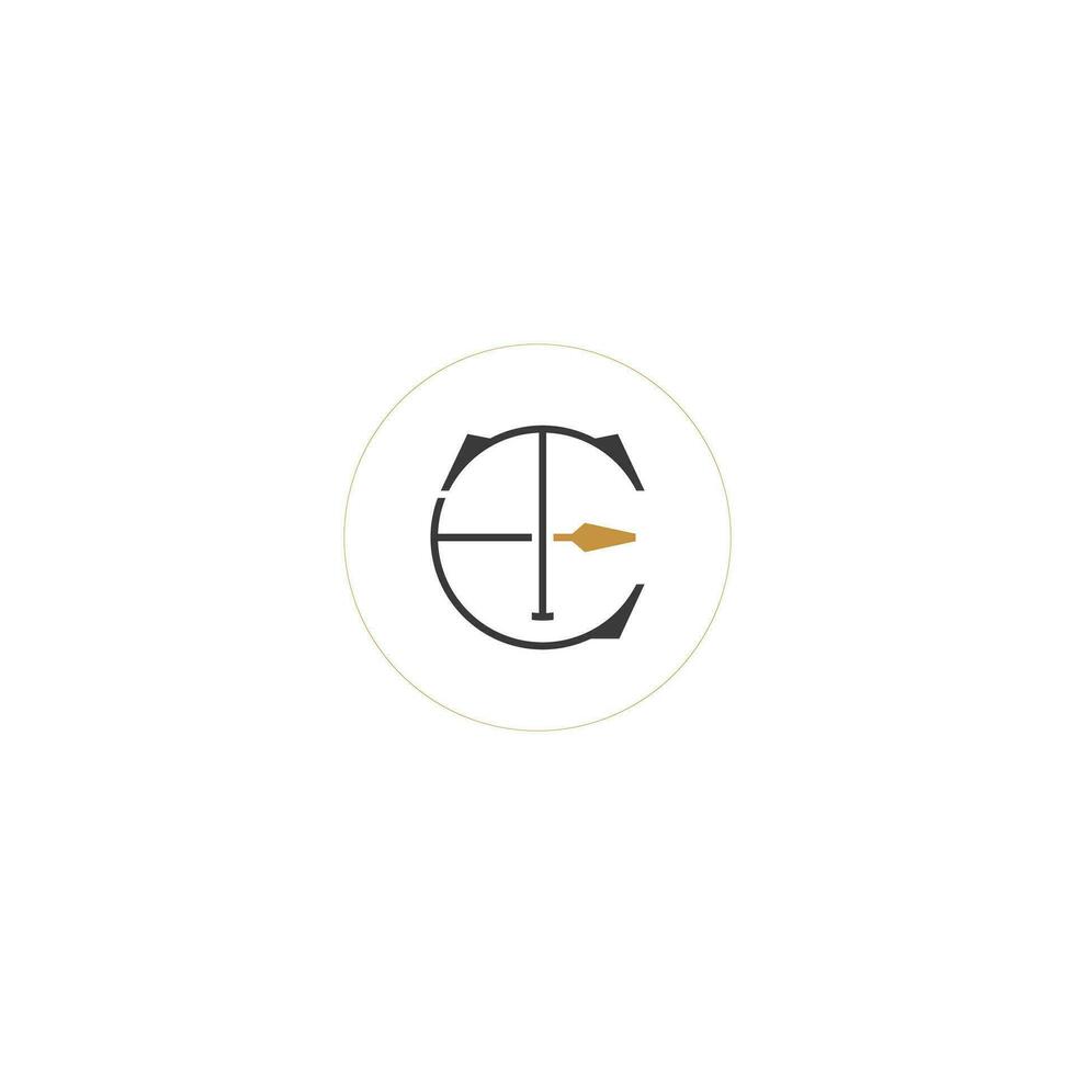 ET, TE, E AND T Abstract initial monogram letter alphabet logo design vector