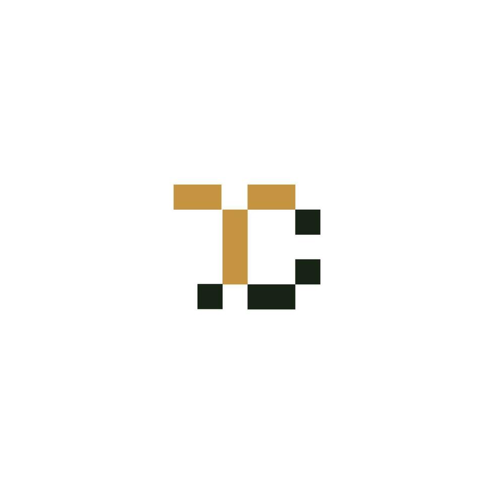 tc, Connecticut, t y C resumen inicial monograma letra alfabeto logo diseño vector