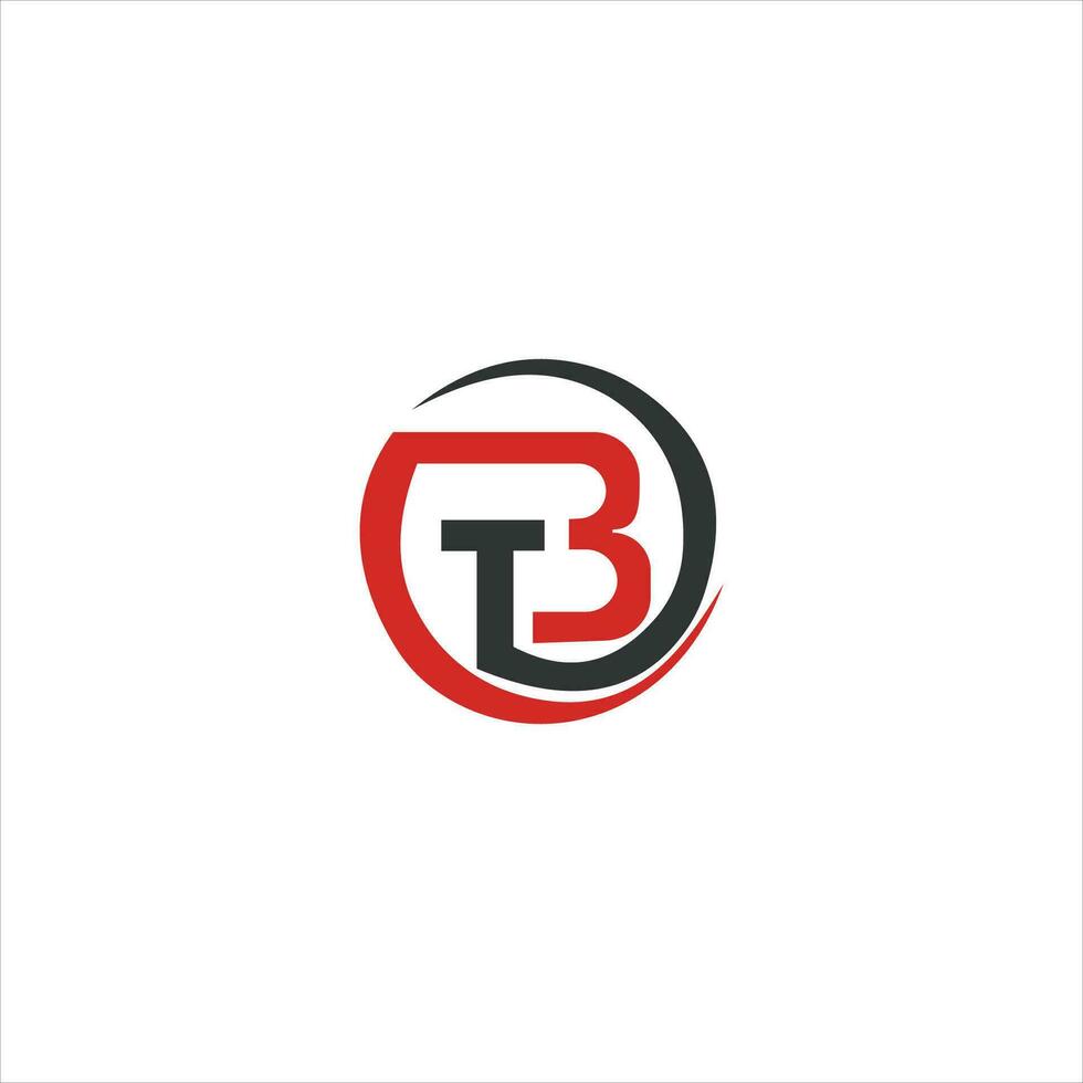 Initial letter tb logo or bt logo vector design templates