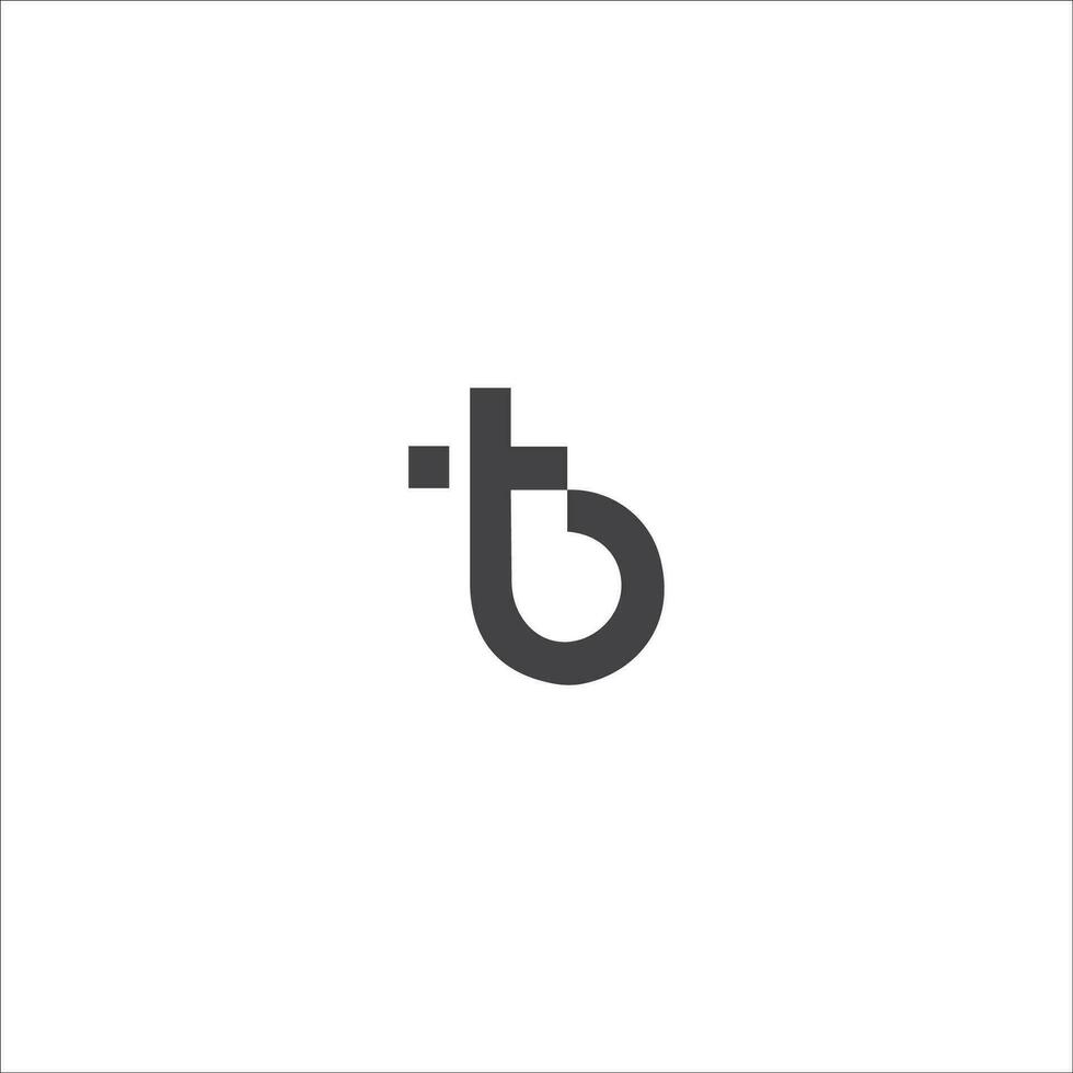 Initial letter tb logo or bt logo vector design templates