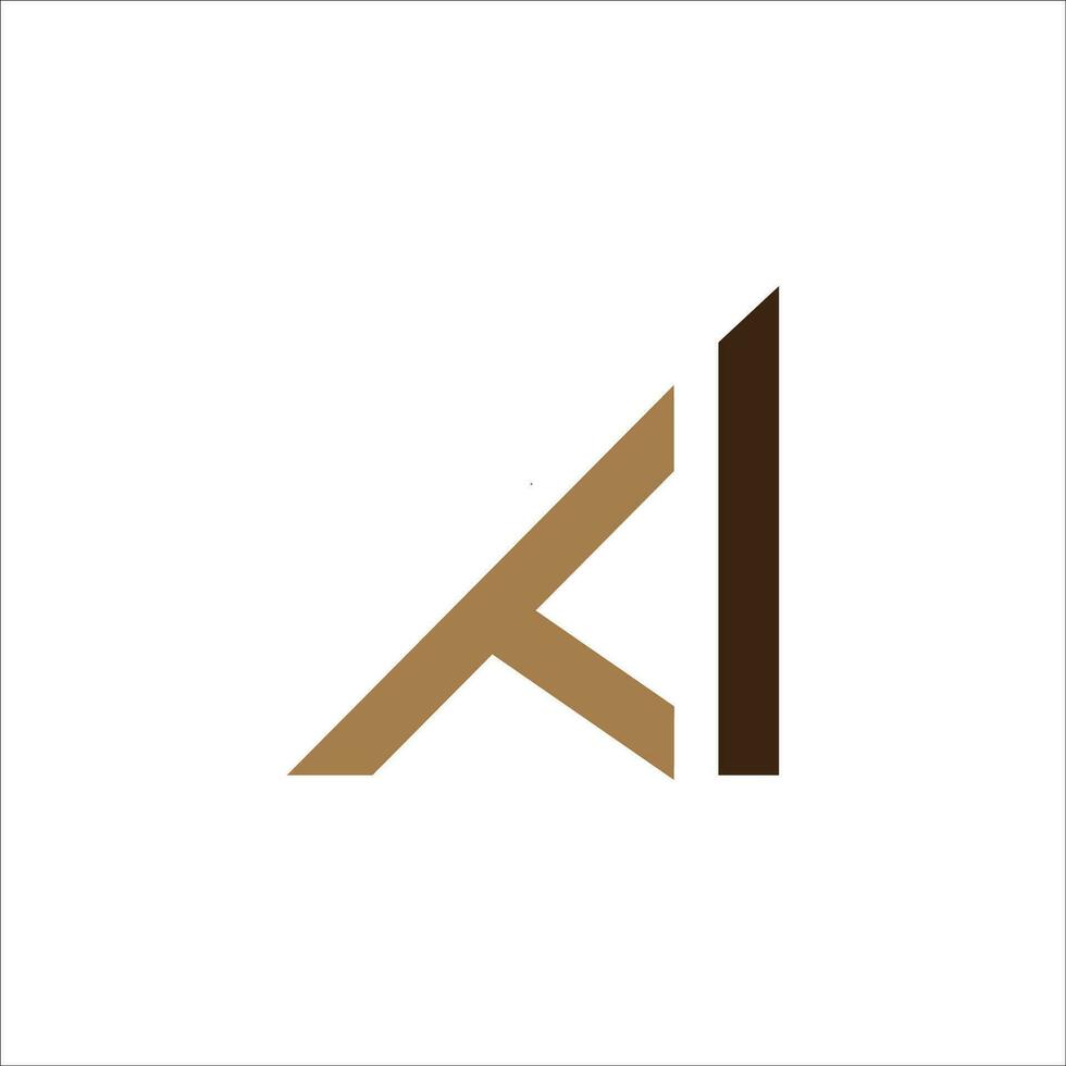 Initial letter at logo or ta logo vector design template