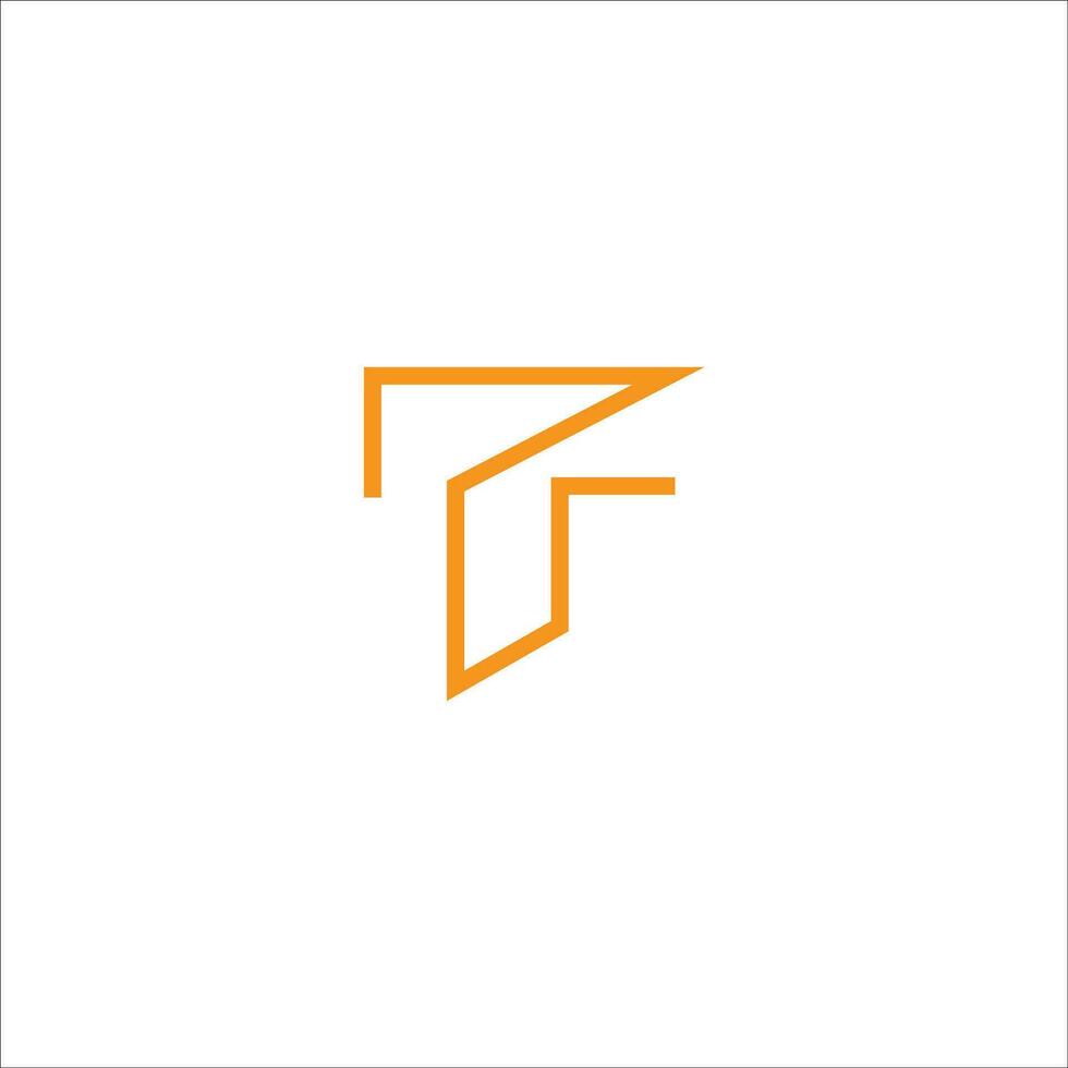 Initial letter t logo or tt logo vector design template