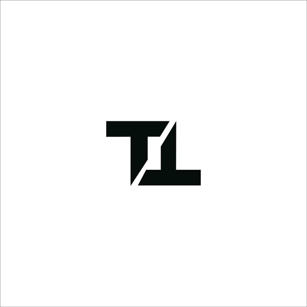 Initial letter t logo or tt logo vector design template