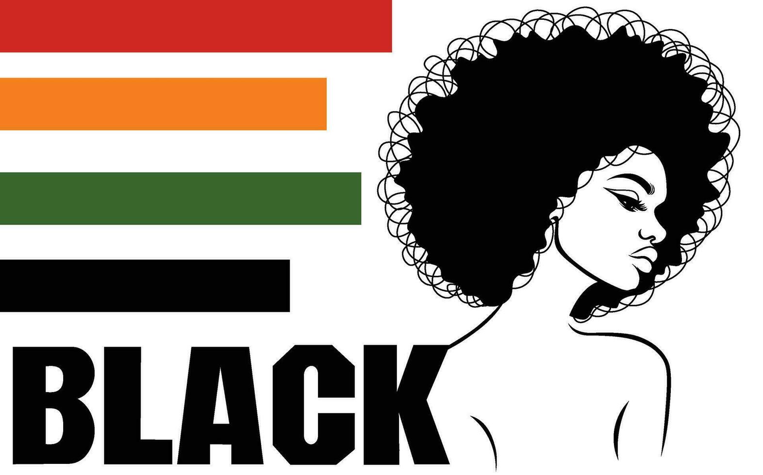 Black History Month vector