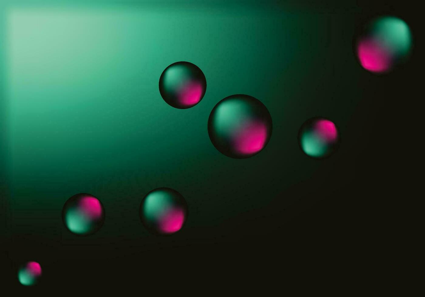 abstract background with bubbles vector