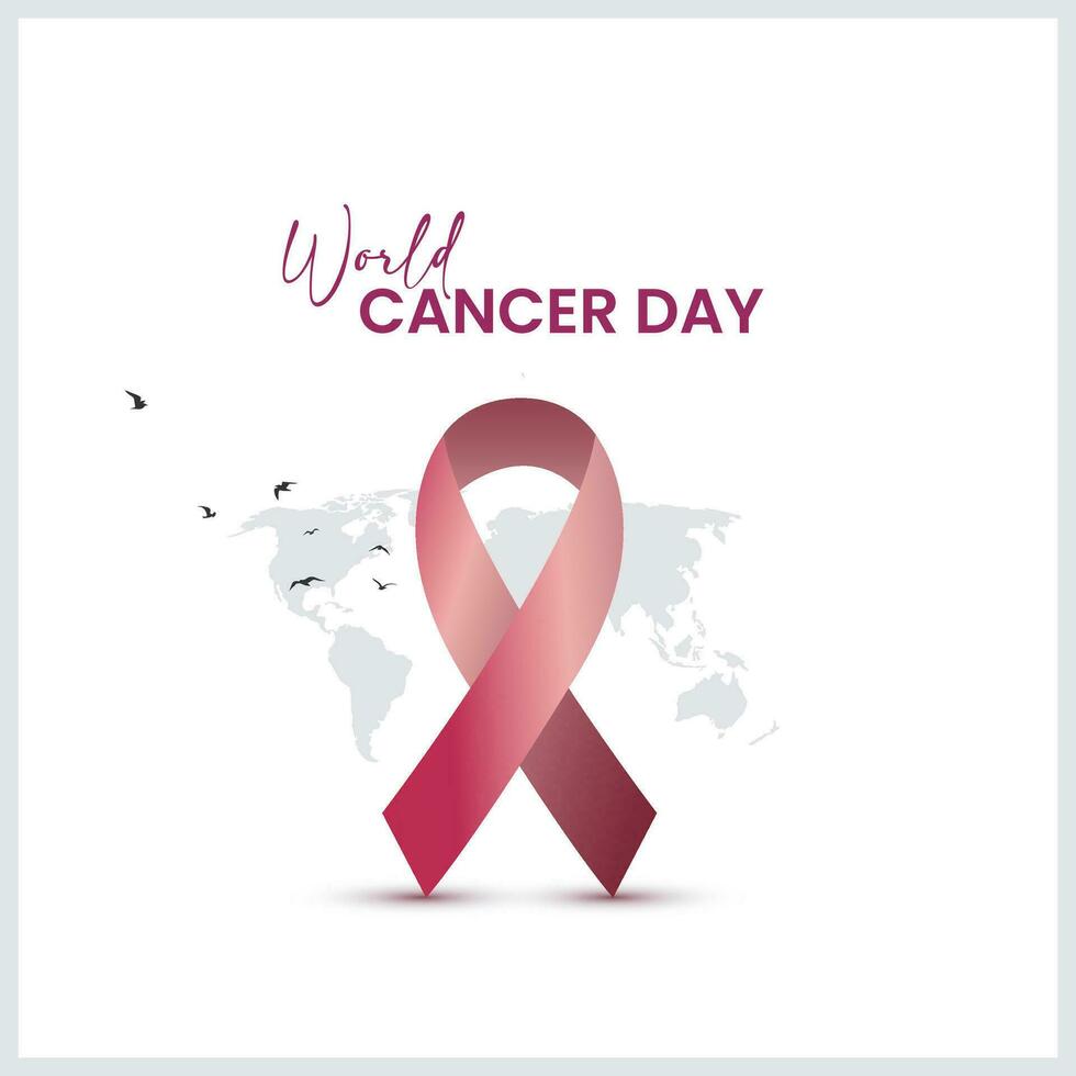 World cancer day vector illustration design