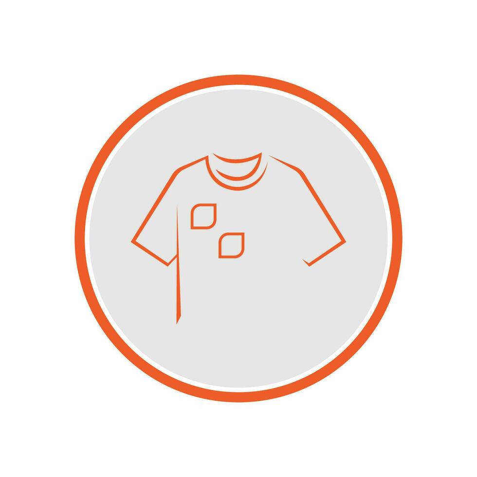 Tshirt logo design concept. Clothing fashion bussiness logo design template. Shirt logo template vector