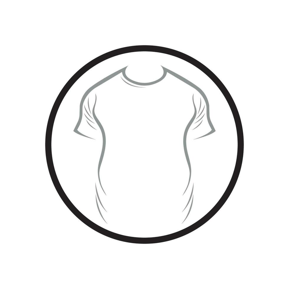 camiseta logo diseño concepto. ropa Moda negocios logo diseño modelo. camisa logo modelo vector