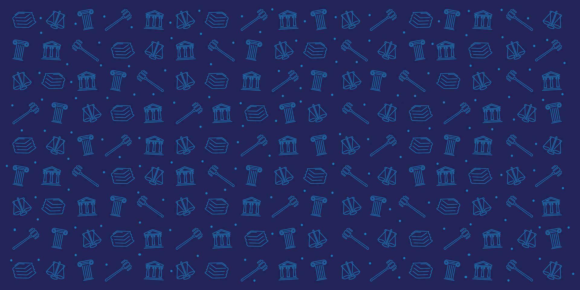 background with texture of lawyer symbols blue color design in vector