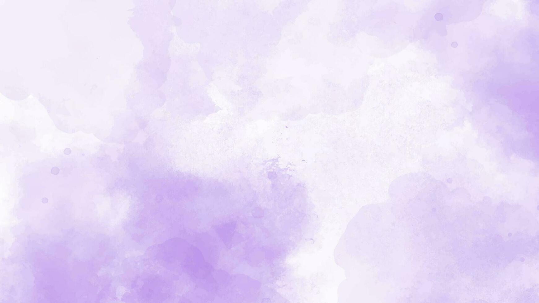 Abstract purple watercolor background. Pastel soft water color pattern vector