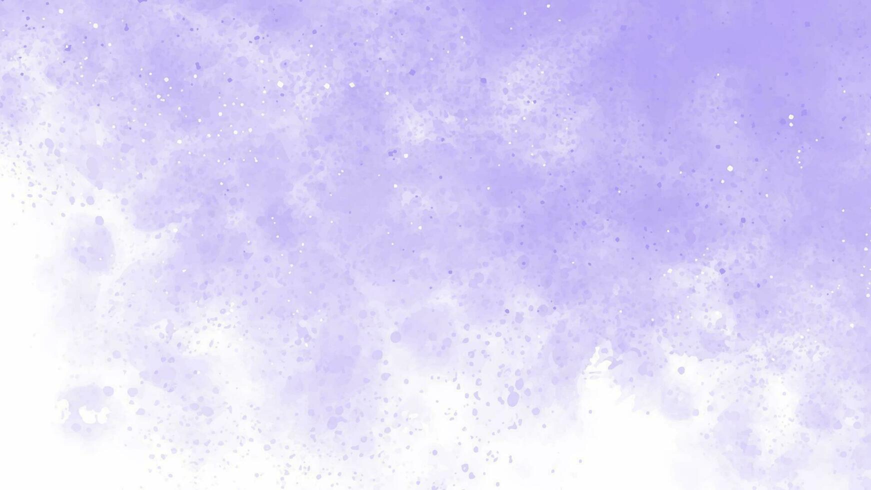 Abstract purple watercolor background. Pastel soft water color pattern vector