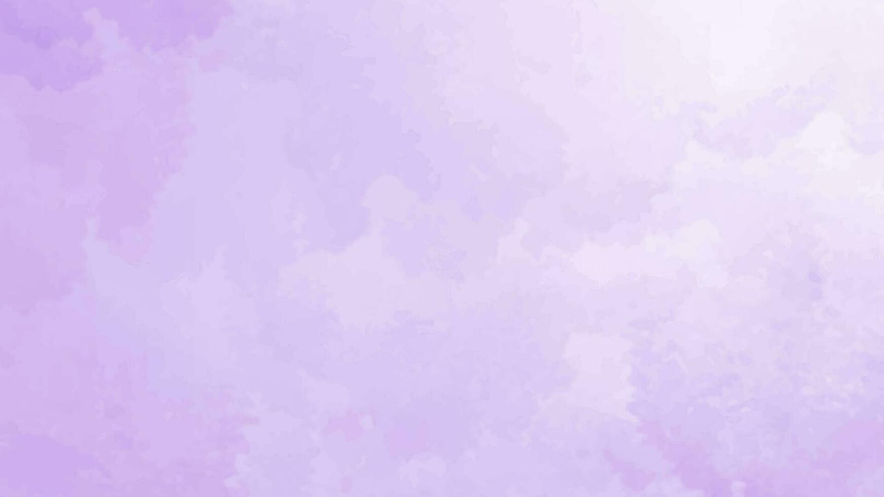 Abstract purple watercolor background. Pastel soft water color pattern vector