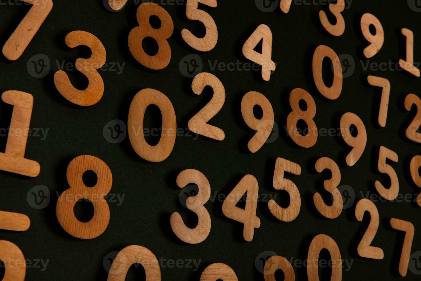 Background of numbers. from zero to nine. Numbers texture. Finance data concept. Matematic. Seamless pattern with numbers. financial crisis concept. Business success. photo