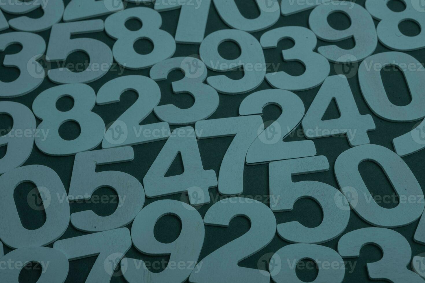 Background of numbers. from zero to nine. Numbers texture. Finance data concept. Matematic. Seamless pattern with numbers. financial crisis concept. Business success. photo