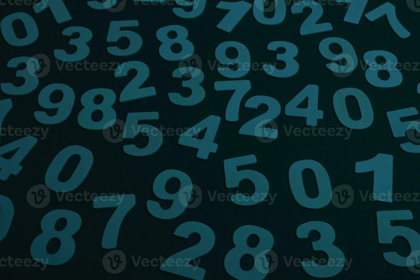 Background of numbers. from zero to nine. Numbers texture. Finance data concept. Matematic. Seamless pattern with numbers. financial crisis concept. Business success. photo