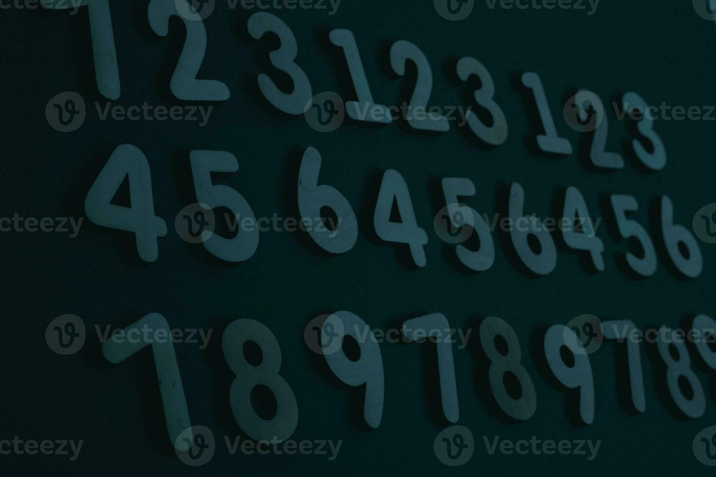 Background or texture of numbers. Finance data concept. Mathematic. Banking or currency. Business and economic growth. photo
