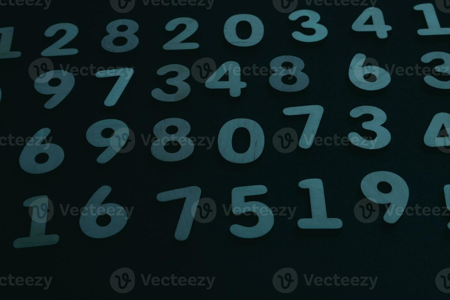 Background of numbers. from zero to nine. Numbers texture. Finance data concept. Matematic. Seamless pattern with numbers. financial crisis concept. Business success. photo