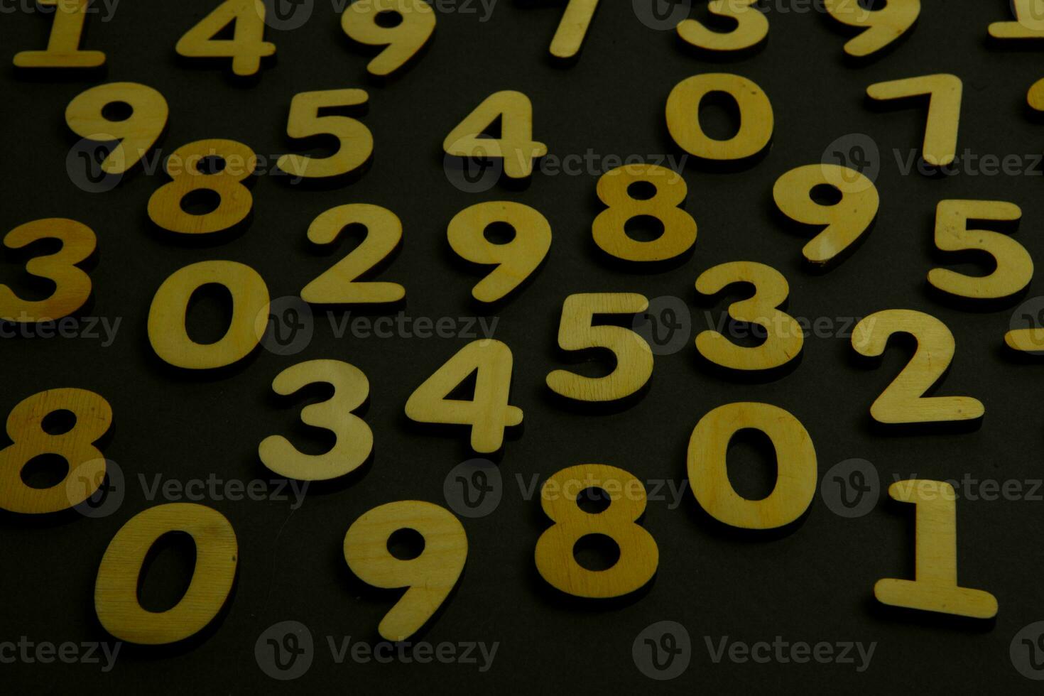 Background of numbers. from zero to nine. Numbers texture. Finance data concept. Matematic. Seamless pattern with numbers. financial crisis concept. Business success. photo