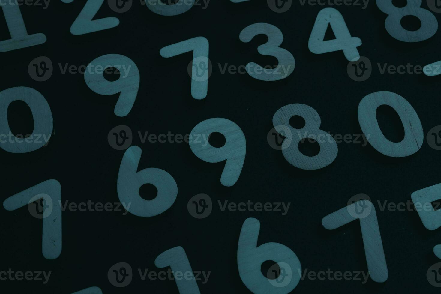 Background of numbers. from zero to nine. Numbers texture. Finance data concept. Matematic. Seamless pattern with numbers. financial crisis concept. Business success. photo