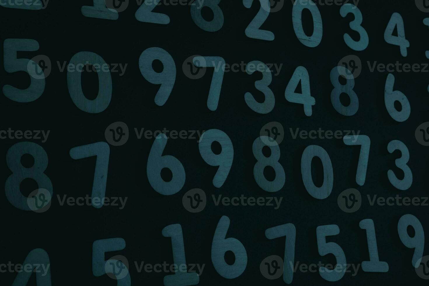 Background of numbers. from zero to nine. Numbers texture. Finance data concept. Matematic. Seamless pattern with numbers. financial crisis concept. Business success. photo