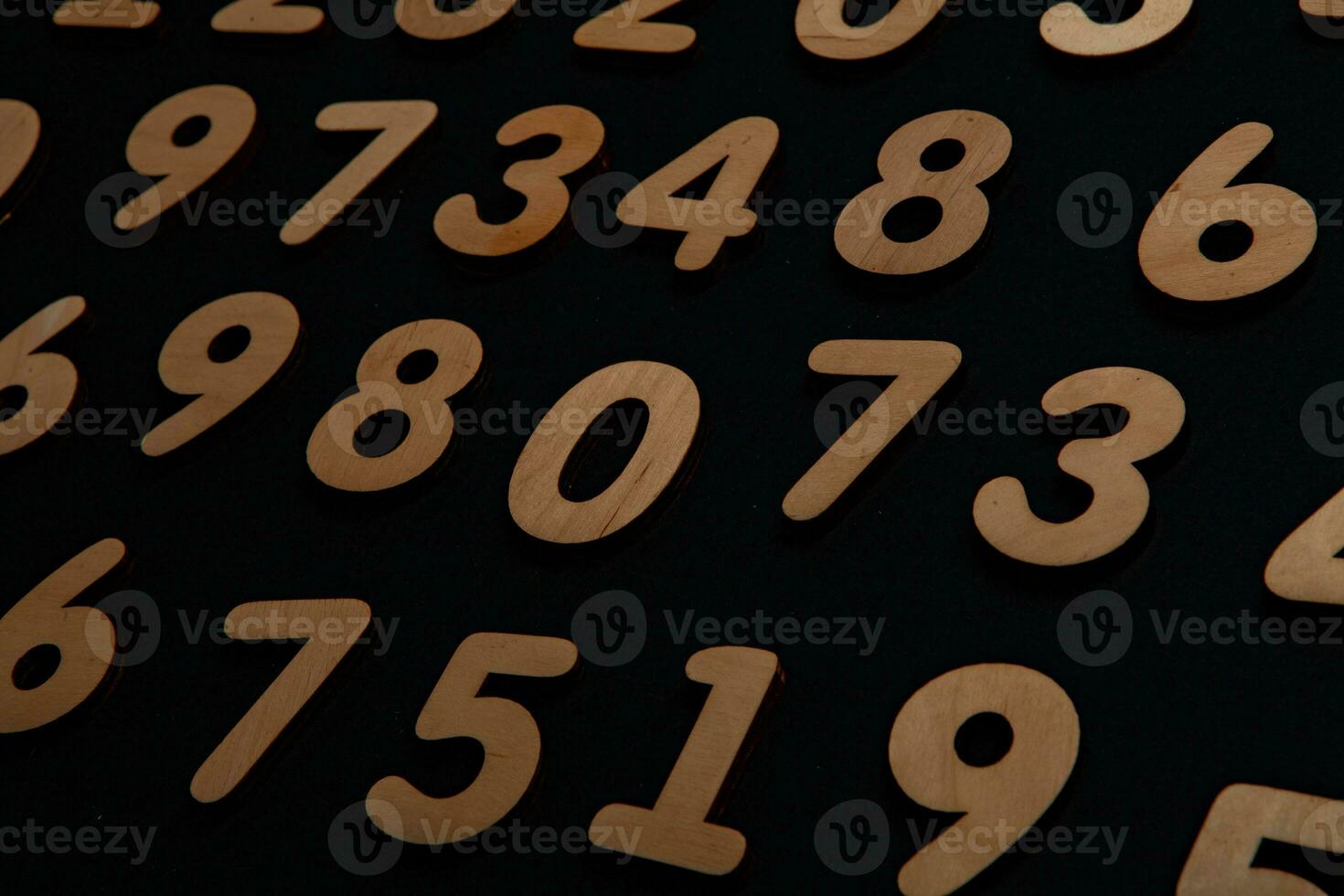 Background of numbers. from zero to nine. Numbers texture. Finance data concept. Matematic. Seamless pattern with numbers. financial crisis concept. Business success. photo