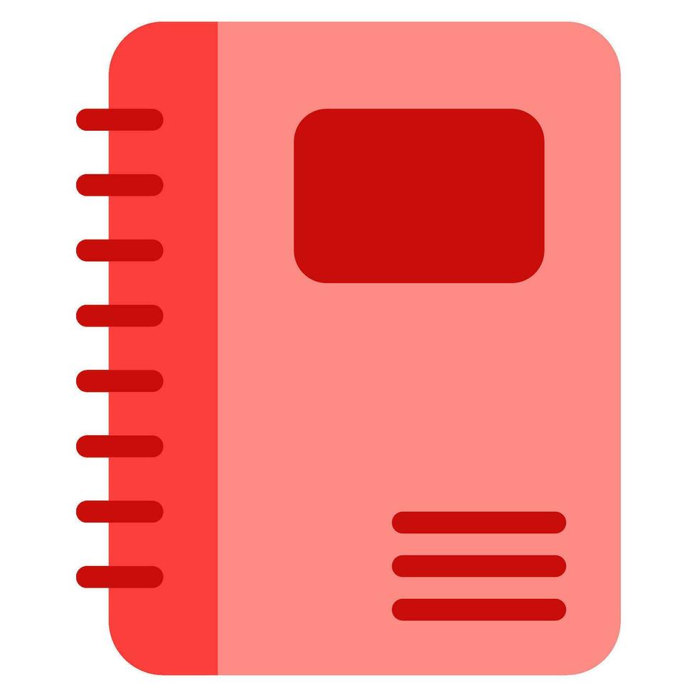 Notebook object illustration vector