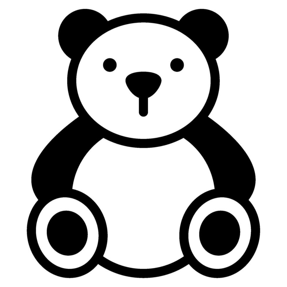 Teddy Bear object illustration vector