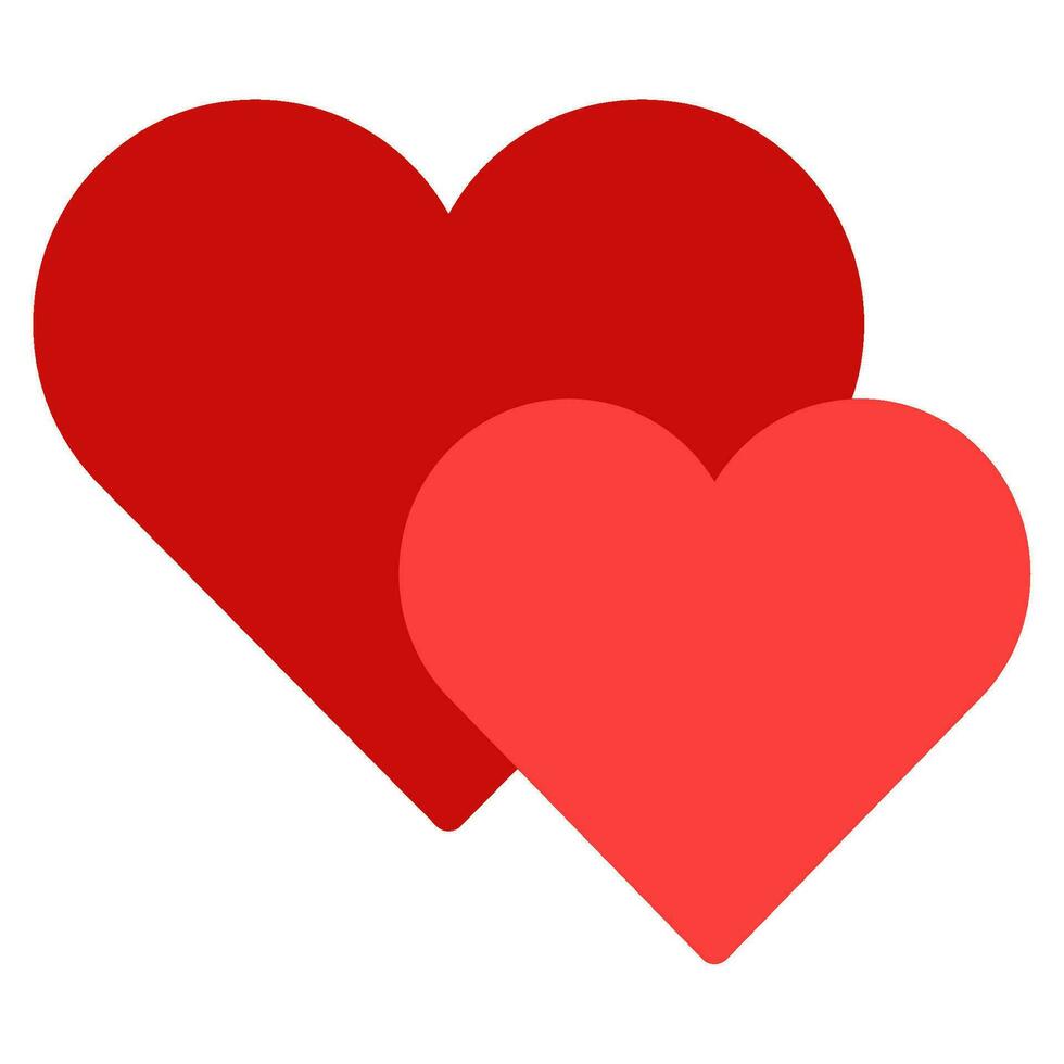 Hearts object illustration vector
