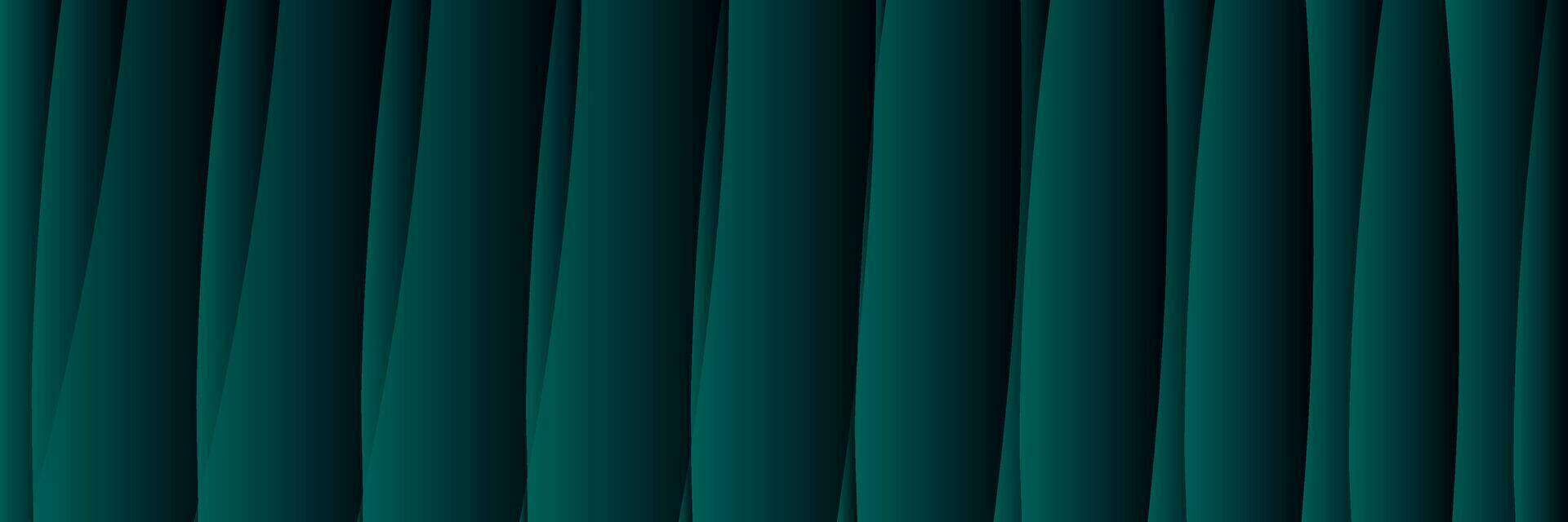 abstract elegant dark green gradient background vector