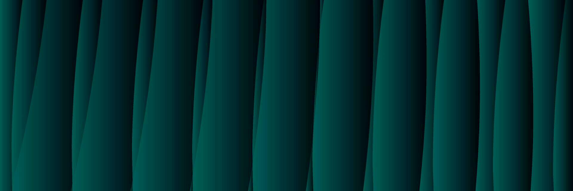 abstract elegant dark green gradient background vector