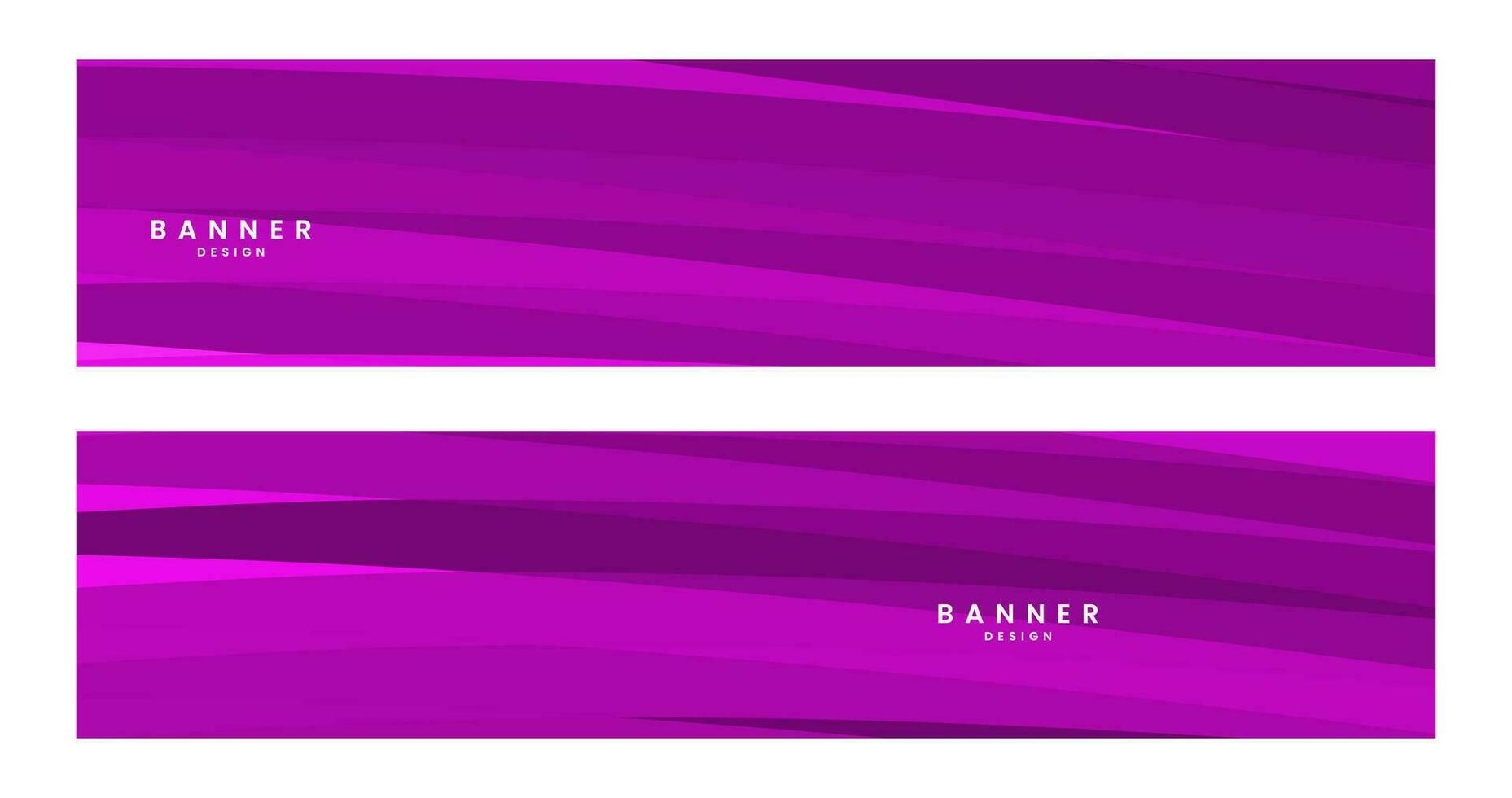 set of banners with abstract striped colorful background vector