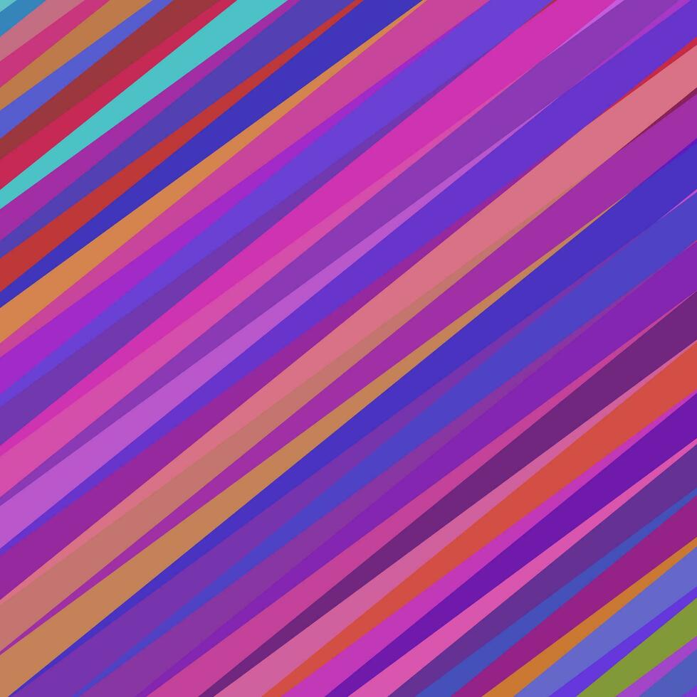 abstract square striped textured background with colorful vibrant color vector
